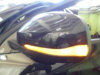 Lusterko lewe pin VOLVO S60 II 10- sedan 4d kolor czarny 019-26 europa