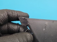 Zaślepka kratka zderzaka lewa atrapa Land rover range Evoque I 11-18 GJ32-15K873-A