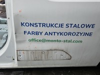 Błotnik tył lewy Toyota Proace City ćwiartka biały EWP