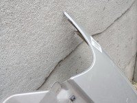 Błotnik przód lewy Volvo S60 I srebrny 426-26