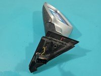 Lusterko lewe pin Audi A3 8L HB srebrny 3d europa