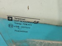 Szyba drzwi przód prawa Opel Astra II G HB