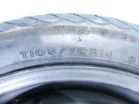 Koło zapasowe 14" dojazdowe dojazdówka Seat Cordoba I Firestone R14 105/70 2001r , R14 4x100 3,5J 38Et