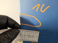 DRZWI PRZÓD LEWE KIEROWCY Citroen C3 I 5d błękitny