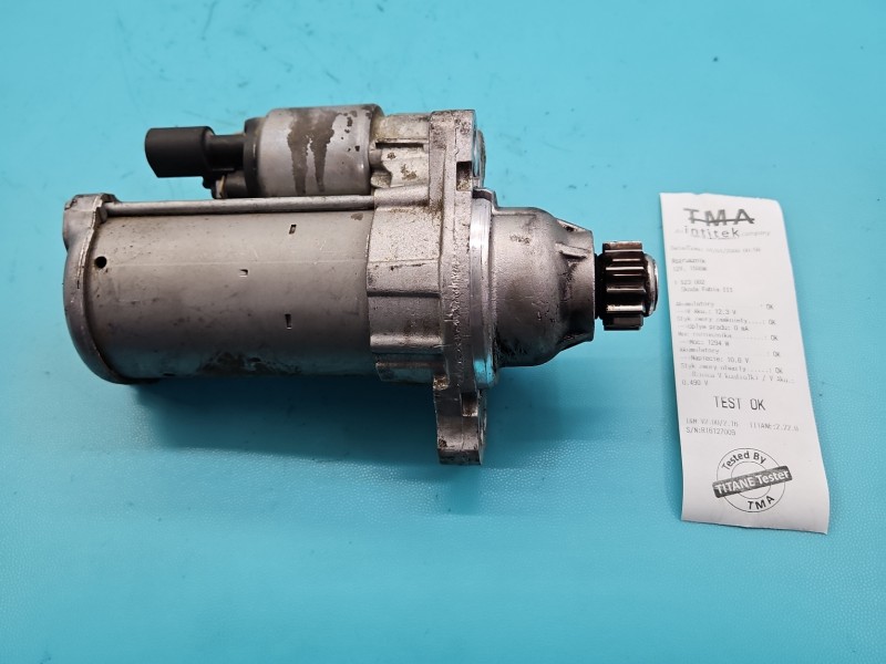 TEST Rozrusznik Skoda Fabia III 1.2 TSI (CJZD) 02M911024Q