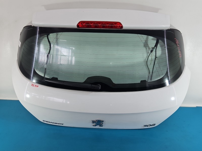 Klapa tył BAGAŻNIKA SZYBA Peugeot 308 I T7 HB 5d EWPB