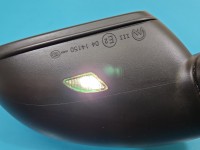 Lusterko lewe Vw Passat B8 9pin. Rysy na obudowie CZARNY LC9X europa