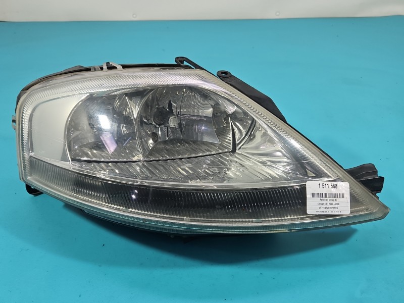 Reflektor prawy lampa przód Citroen C3 I EUROPA