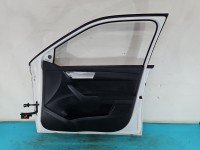 DRZWI PRZÓD PRAWE PASAŻERA Skoda Fabia III 5d biały LF9E