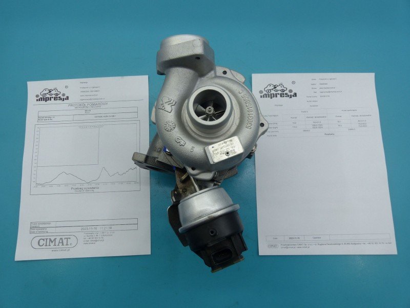 Turbosprężarka Regenerowana AUDI A4 B8 BV43B-0190, 03L145701D 2.0 tdi