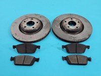 Tarcze hamulcowe przód klocki Ford Transit Connect II MK2 12-22 1.5 tdci (XWGA) Producent części: FORD, 318x24mm