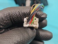 Lusterko lewe pin Nissan Qashqai II J11 13-21 HB 5d kolor brązowy CAP G europa