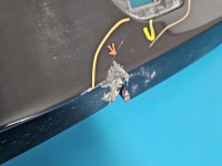 Błotnik przód prawy BMW X6 E71 czarny black sapphire metallic 475/9