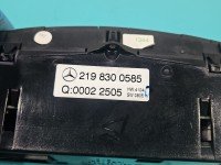 Konsola panel nawiewu Mercedes CLS C219 2198300585