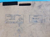 Wykładzina bagażnika podłoga Skoda Octavia III 5E586346D