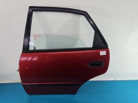 Drzwi tył lewe Toyota Corolla E11 HB 5d bordowy 3N8