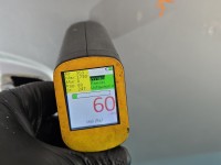 Drzwi tył prawe Toyota Auris II HB 5d srebrny, 1F7