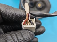 Lusterko prawe Toyota Verso 09- malowana, elektryczny, Europejska, Rysy na obudowie. 7pin europa