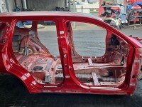 Próg prawy SŁUPEK ŚRODKOWY B Mitsubishi Outlander III 12- HB 5d Bordowy P62
