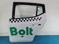 Drzwi tył lewe Dacia Sandero III 20- HB 5d biały, DV369