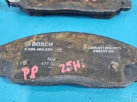 Tarcze hamulcowe przód klocki Hyundai Santa Fe I 2.4 16V średnica 294mm, grubość 25mm,plus klocki Bosch