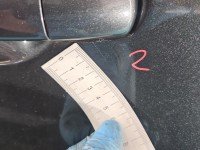 Drzwi tył lewe Peugeot 208 I HB 5d grafitowy KTPD