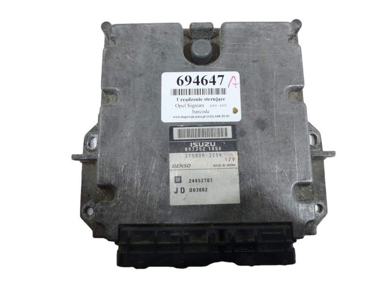 Komputer zestaw Opel Signum 275800-2254 3.0 CDTI V6