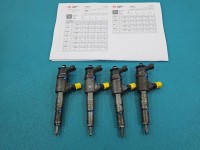 TESTOWANY Komplet wtryskiwaczy Citroen C3 I 1.4 hdi 0445110252