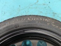 Koło zapasowe 16" dojazdowe dojazdówka Opel Astra V K Rozstaw śrub: 5x100, Continental, 115 mm, Profil opony: 70, 5x105,...