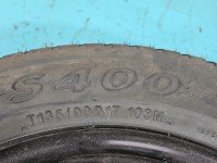 Koło zapasowe 17" dojazdowe dojazdówka Kia Sportage IV 15-21 5x114.3, Hankook, 135 mm, Profil opony: 90, 135/90/R17 103M...