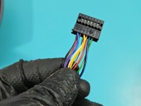 Lusterko lewe pin Vw Passat B6 sedan 4d kolor szary, LA7T europa