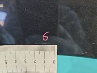 Błotnik przód prawy Peugeot 207 czarny EXL