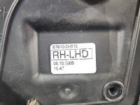 Lusterko prawe Toyota Aygo 05-14 błękitny europa