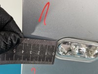 Błotnik przód prawy Vw Polo IV 9N brak kodu lakieru