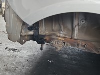 Błotnik tył prawy MERCEDES W176 POLAR SILVER - METALLIC PAINT (761U) ćwiartka