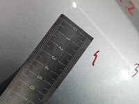 Błotnik przód prawy Mitsubishi Colt Z30 VI 04- srebrny 21H