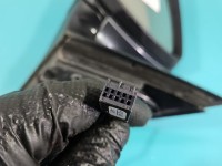 Lusterko lewe Mercedes W204 elektryczny, Europejska, 7 pin, Odkleja się klosz kierunkowskazu, pęknięta obudowa europa