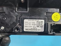 Konsola panel nawiewu Peugeot 308 III 98350203