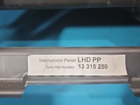 Deska rozdzielcza airbag pasażera kokpit Opel Meriva B