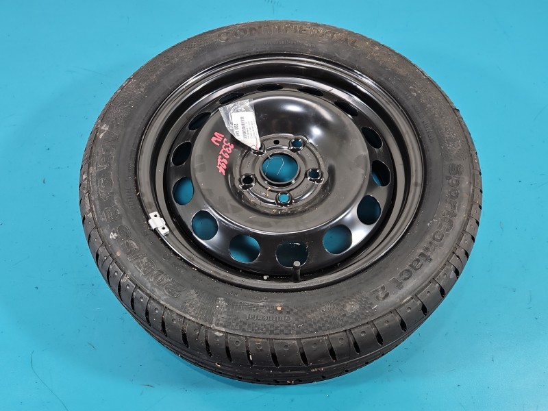 Koło zapasowe 16" dojazdowe dojazdówka Vw Jetta V Rozstaw śrub: 5x112, Continental, 205 mm, Profil opony: 55, Kod...