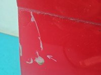 DRZWI PRZÓD PRAWE PASAŻERA Vw Touran I 5d czerwony LY3D