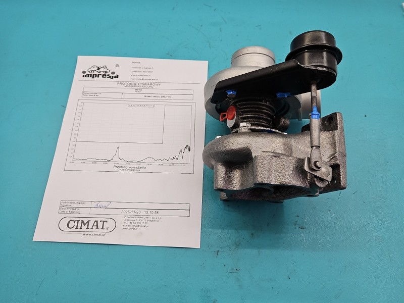 Turbosprężarka Regenerowana Iveco Daily II 466974-10, 99431083 2.5 td 101KM