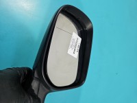 Lusterko lewe Toyota Auris I elektryczny, Europejska, Kod lakieru: 1F7, składane elektrycznie, pęknięta obudowa, 9 pin europa