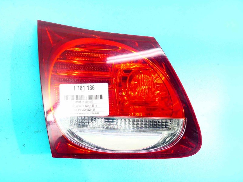 Lampa tył lewa LEXUS GS III 05-12 sedan