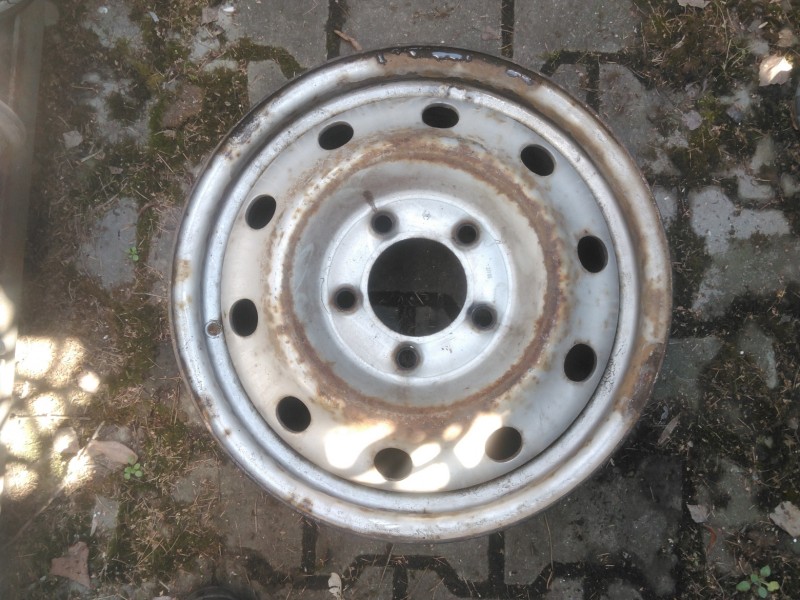Felga stalowa 16" Renault Master II Szerokość felgi: 6.0", Rozstaw śrub: 5x130, 787878786, R16 5X130 ET66 6J