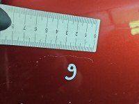 DRZWI PRZÓD PRAWE PASAŻERA Skoda Fabia I 5d bordowy 9770 LF3T