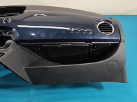 Deska rozdzielcza airbag pasażera kokpit Fiat 500 07-20