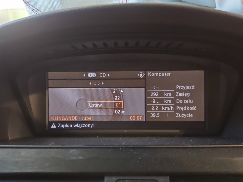 Wyświetlacz monitor Bmw e90 7B068CA10450, 9145102