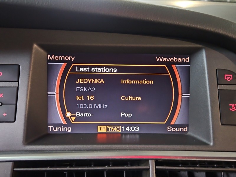 Wyświetlacz Audi A6 C6 4F0919603B monitor