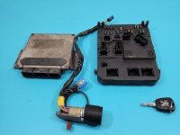 Komputer Sterownik silnika 9643707380, 9644925880, 9645747480 Peugeot 206 1.1 wiel